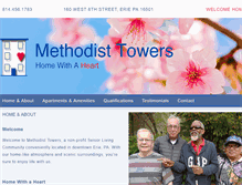 Tablet Screenshot of methodisttowers.com